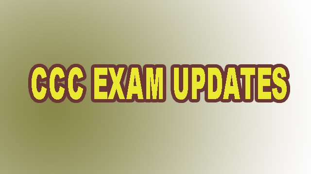 CCC Related news | Now quarterly will be schedule by NIELIT CCC
